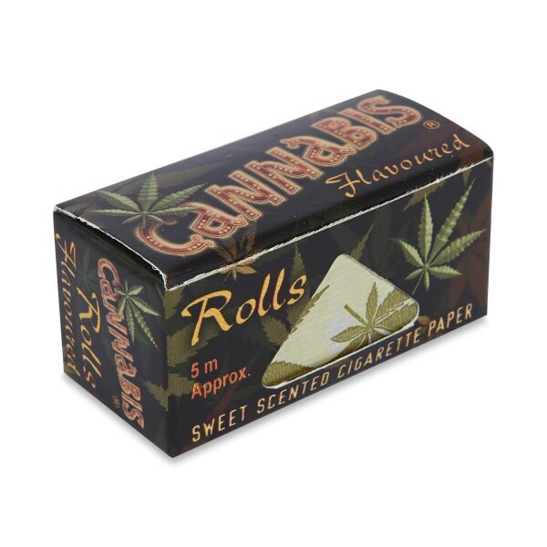 Cannabis Flavoured Hemp Ρολό Στριφτού Μέγεθος King Size Slim – 5 μέτρων