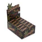 Cannabis Flavoured Hemp Ρολό Στριφτού Μέγεθος King Size Slim – 5 μέτρων - Κουτί
