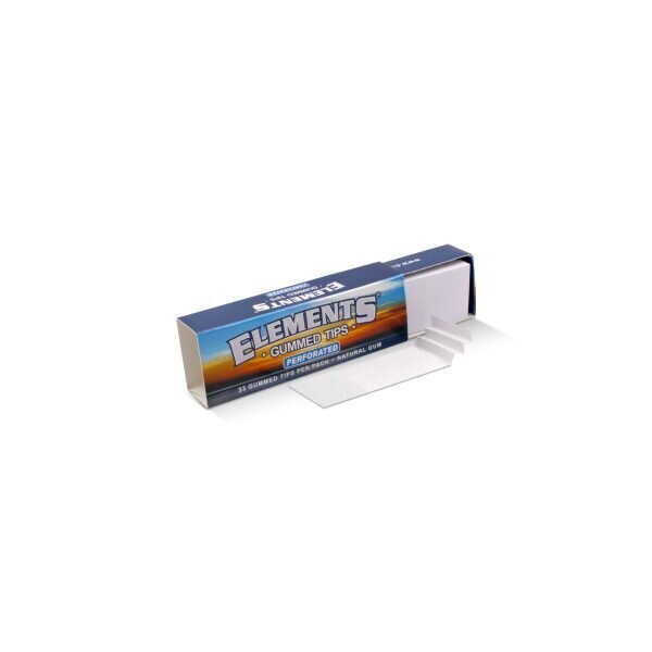 ELEMENTS® Perforated Gummed Tips – Σπαστή Τζιβάνα