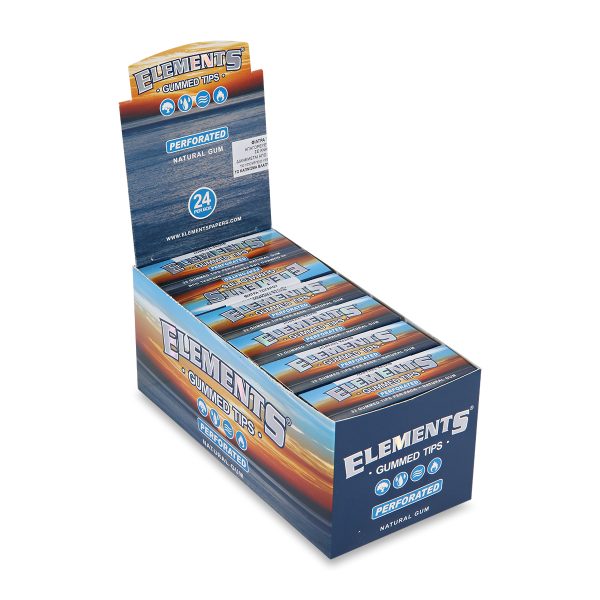 ELEMENTS® Perforated Gummed Tips – Σπαστή Τζιβάνα Με Κόλλα - κουτί