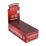 ELEMENTS® Red Double Pack - Χαρτάκια Στριφτού Μικρά Διπλή Συσκευασία - Κουτι
