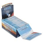ELEMENTS® Χαρτάκια Στριφτού 1 ¼ με Τζιβάνες και Δισκάκι - Κουτί