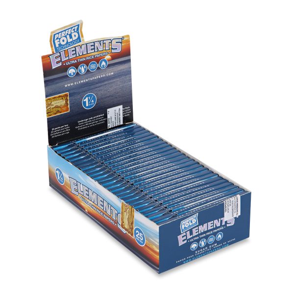 ELEMENTS® Χαρτάκια Στριφτού 1¼ με Τέλεια Αναδίπλωση - Κουτί