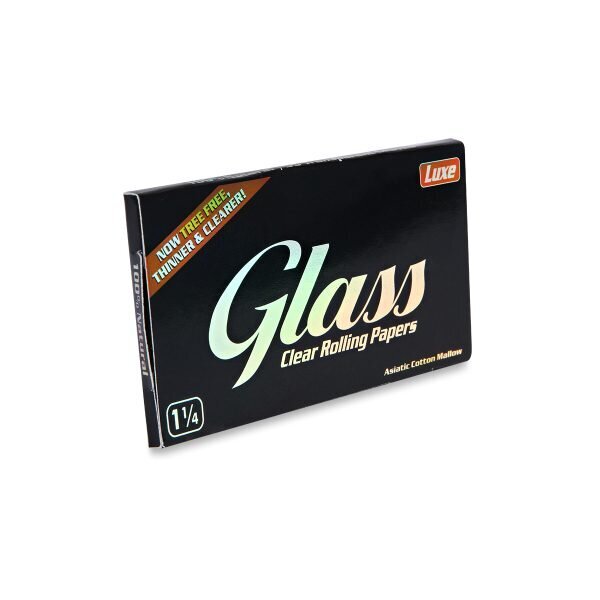 GLASS CLEAR Χαρτάκια Στριφτού Διάφανα 1¼