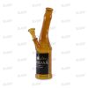 BEER BOTTLE GLASS BONG H:26CM