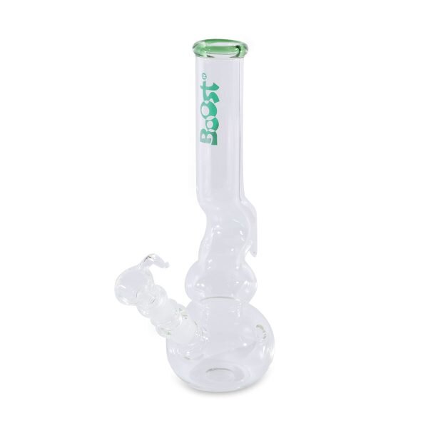 Boost Γυάλινο Ice Bong Hells Fury Green 30cm-1
