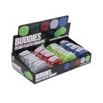 Buddies® Πλαστικό Grinder Τρίφτης Καπνού 3μέρη - 16τεμ.