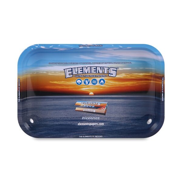 ELEMENTS® Metal Rolling Tray – Δίσκος Στριψίματος – Small