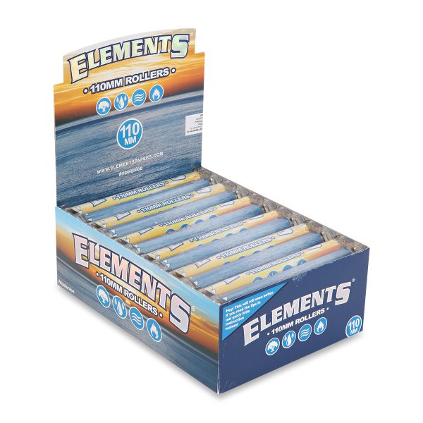 ELEMENTS® Rollers – Μηχανάκι Στριφτού – Kingsize 110mm – 12τεμ.