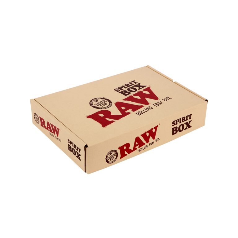RAW® Spirit Box – Κουτί Αποθήκευσης Με Δίσκο Στριψίματος Από Μπαμπού -1