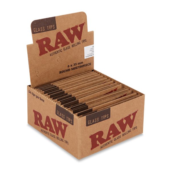 RAW® Γυάλινη Τζιβάνα με Στρογγυλό Στόμιο - Κουτί