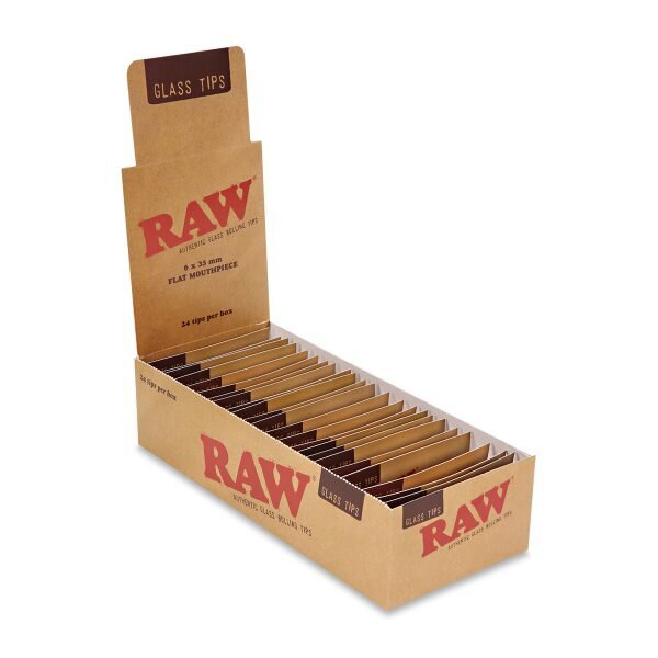 RAW® Γυάλινη Τζιβάνα με Φλατ Στόμιο - Κουτί