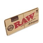 RAW® Κλασικό Artesano – Χαρτάκια Στριφτού Μεγάλα KingSize Με Τζιβάνες & Δισκάκι