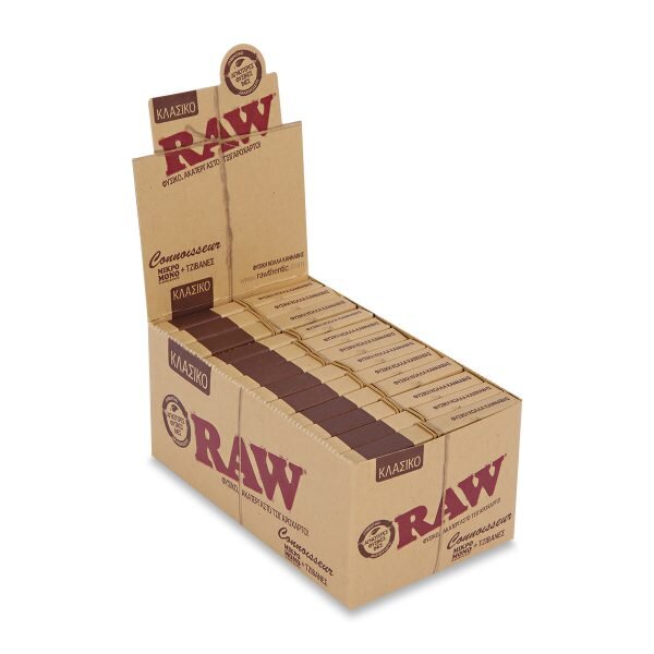 RAW® Κλασικό Connοisseur – Μικρό Μονό Με Τζιβάνες - Κουτί