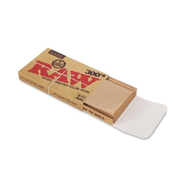 RAW® Κλασικό Χαρτάκια Στριφτού 1¼ 300 Χαρτάκια-1
