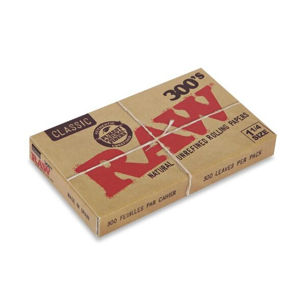RAW® Κλασικό Χαρτάκια Στριφτού 1¼ 300 Χαρτάκια