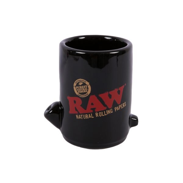 RAW® Μαύρη Κούπα Wake Up & Bake Up Mug