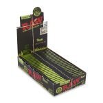 RAW® Μαύρο Αυθεντικά Αλεύκαντο – Χαρτάκια Στριφτού 1¼ - Κουτί