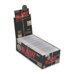 RAW® Μαύρο Κλασικό – Χαρτάκια Στριφτού Μικρό Μονό - Κουτί