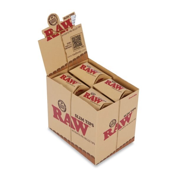 RAW® Προτυλιγμένη Λεπτή Τζιβάνα - Κουτί