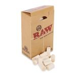 RAW® Φιλτράκια Στριφτού Βαμβακιού Regular 8mm