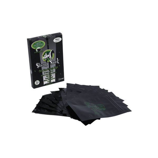 Skunk Sack Black Smell proof Αδιάβροχα Σακουλάκια Medium - 12 τεμ.