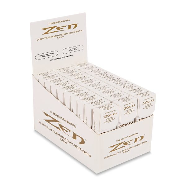 ZEN® Φιλτράκια Στριφτού Ultra Slim 5.4mm - Κουτι