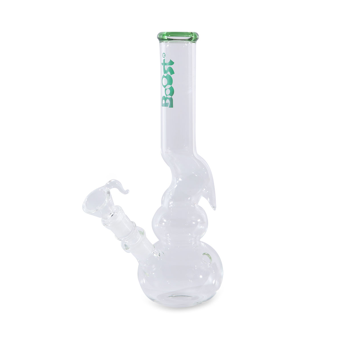Boost Γυάλινο Ice Bong Hells Fury Green 30cm