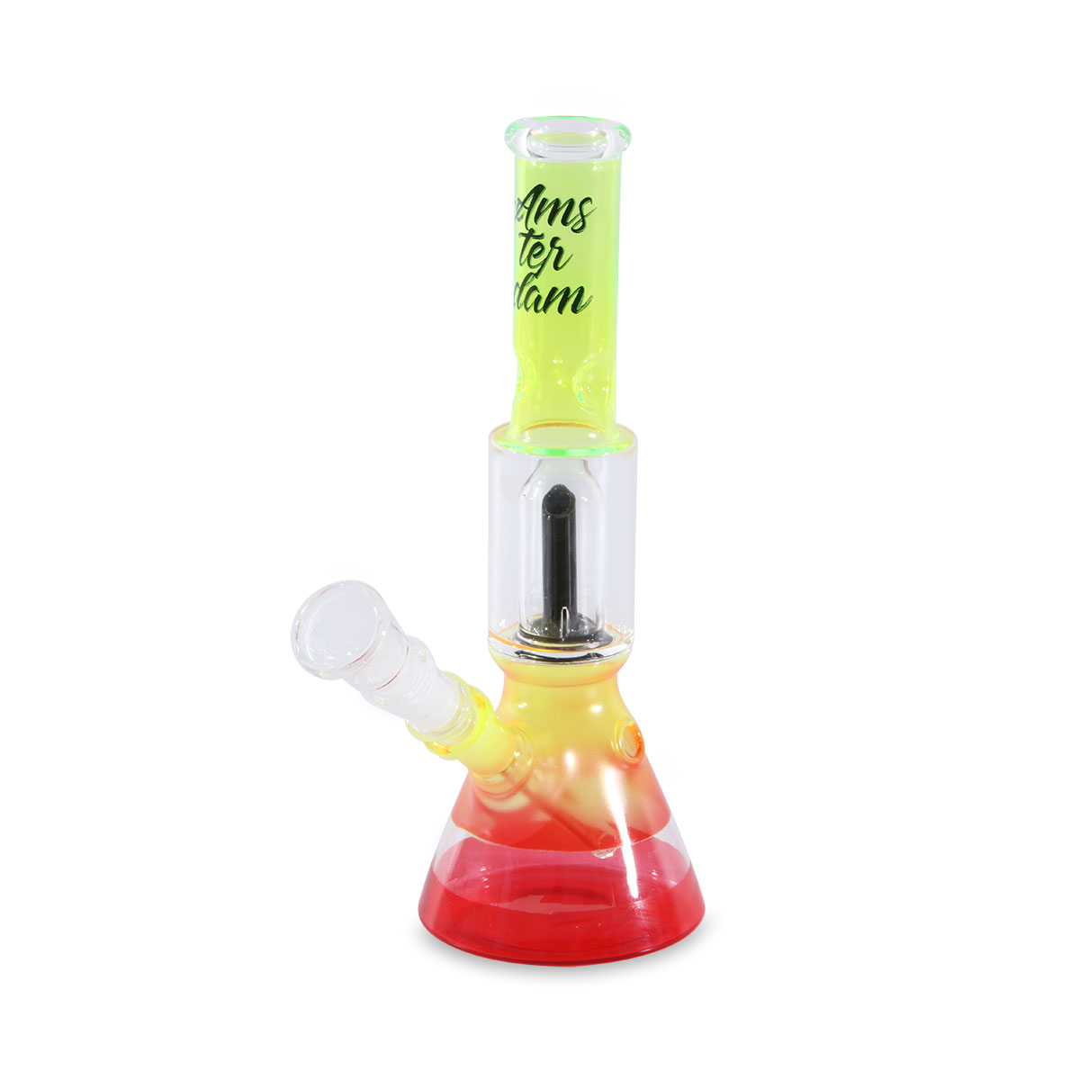 Γυάλινο Ice Bong Amsterdam Rasta Percolator 23cm