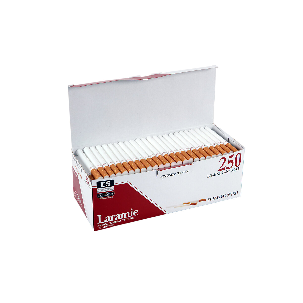 LARAMIE® Full Flavour Άδεια Τσιγάρα (Τσιγαροσωλήνας Μήκος Φίλτρου 18χιλ.)