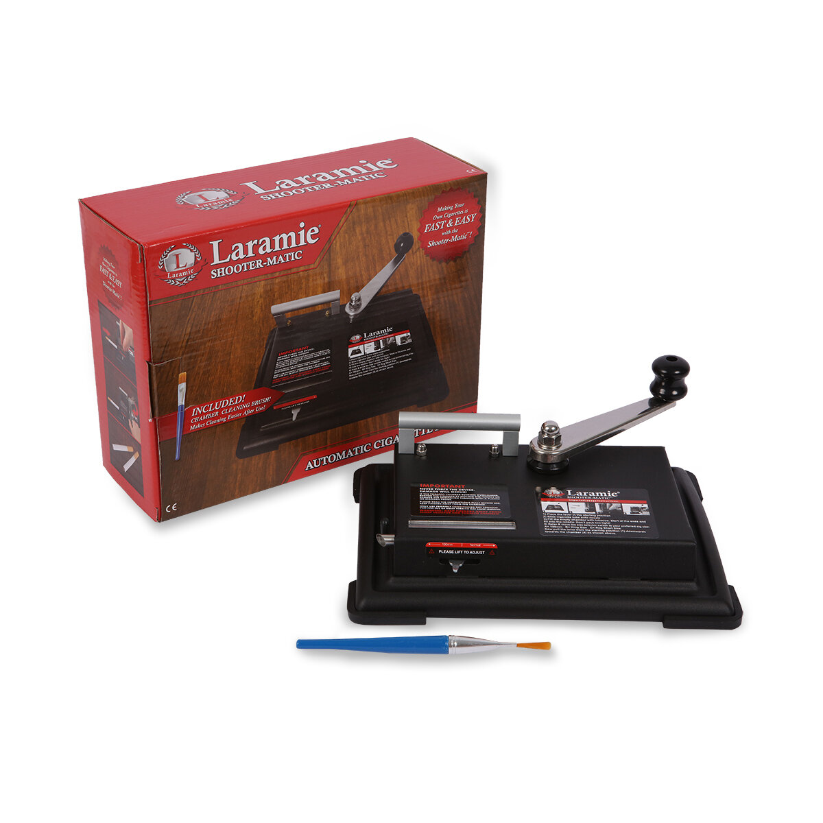 LARAMIE® Shootomatic Επιτραπέζια Μηχανή Γεμίσματος Άδειων Τσιγάρων