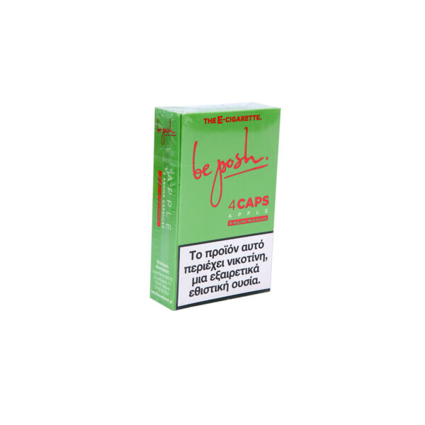 Προγεμισμένες Κάψουλες Be Posh – Μήλο 9mg
