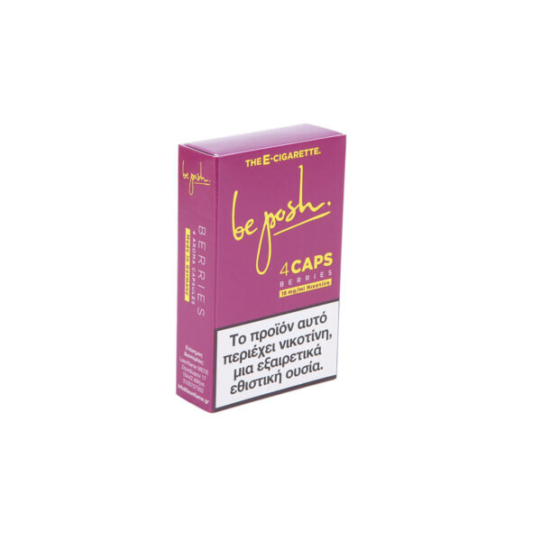 Προγεμισμένες Κάψουλες Be Posh – Μούρα 18mg