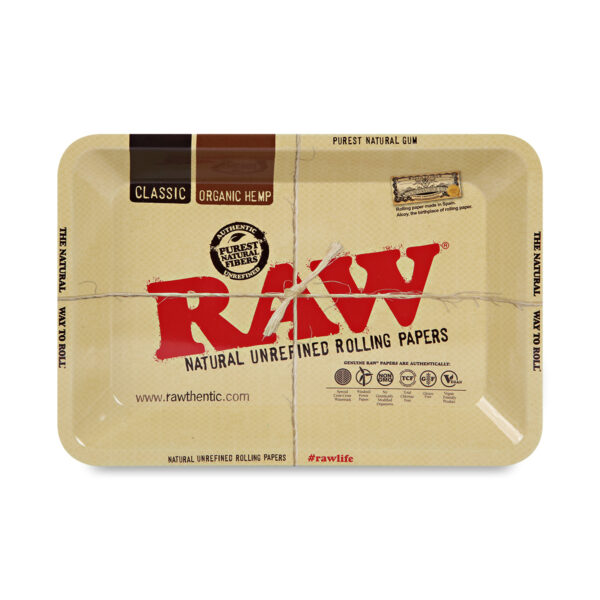 RAW® Classic Metal Rolling Tray - Μεταλλικός Δίσκος Στριψίματος Mini