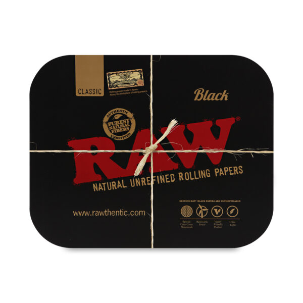 RAW® Μαύρο Μαγνητικό Κάλυμμα Δίσκου Στριψίματος Medium