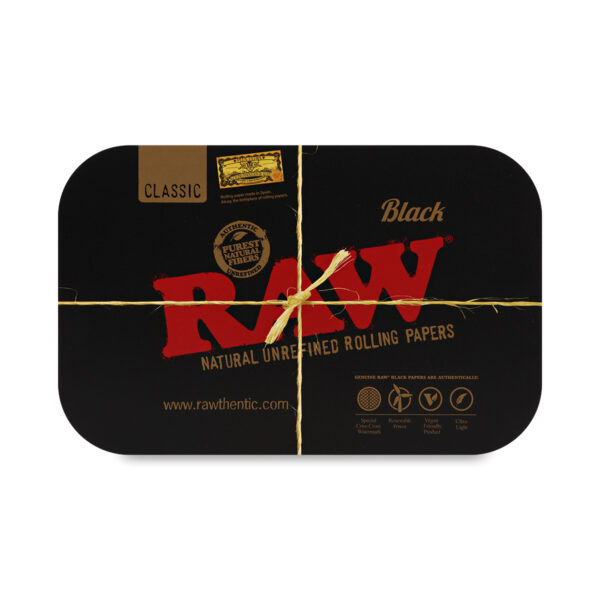 RAW® Μαύρο Μαγνητικό Κάλυμμα Δίσκου Στριψίματος Small