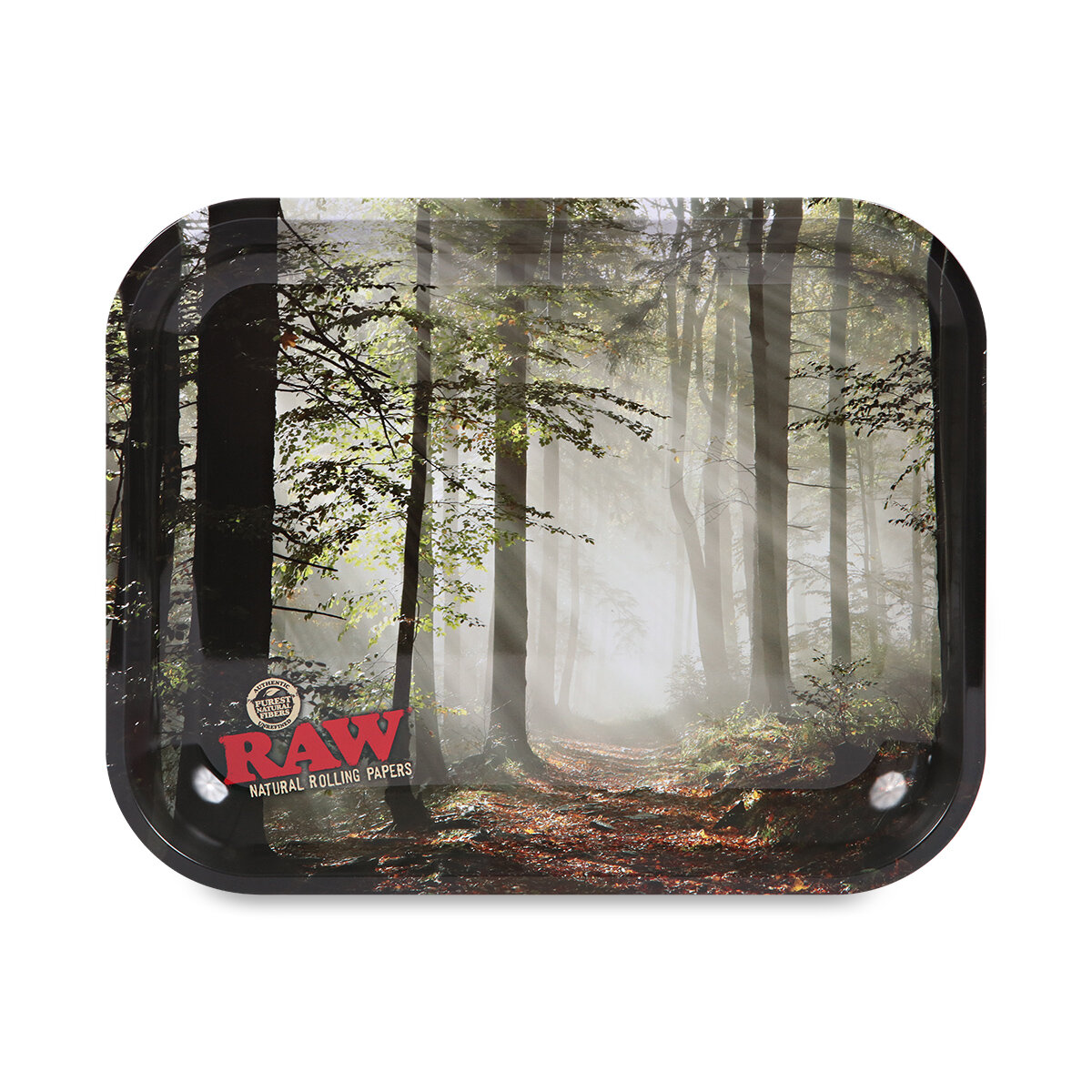 RAW® Metal Rolling Tray Forest – Μεταλλικός Δίσκος Στριψίματος Medium