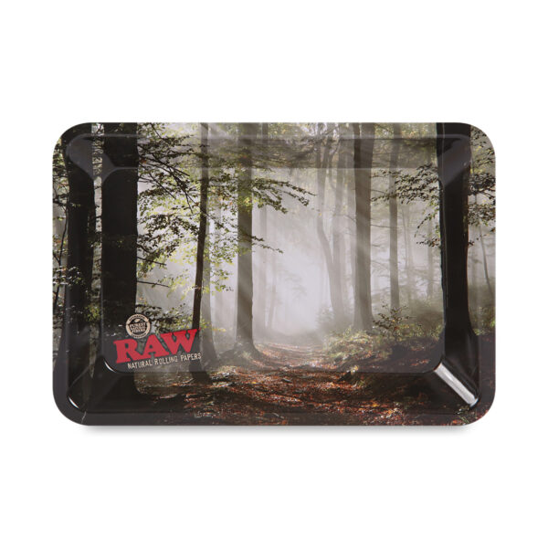 RAW® Metal Rolling Tray Forest - Μεταλλικός Δίσκος Στριψίματος Mini