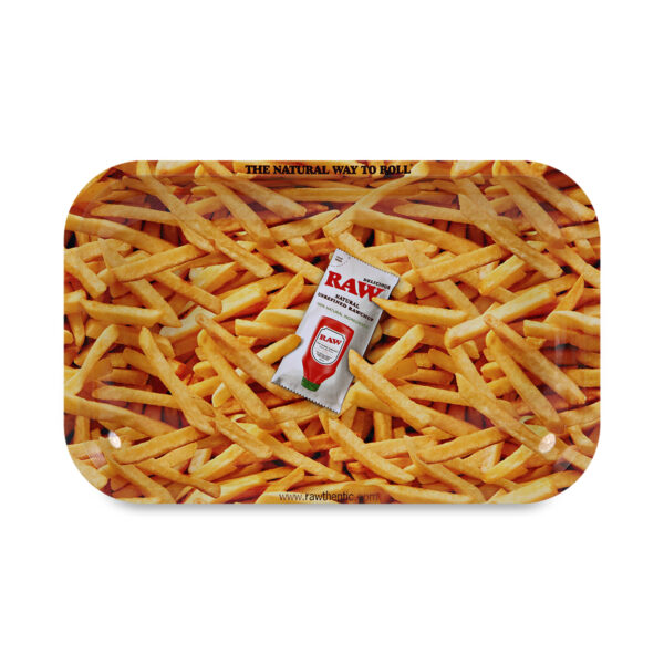 RAW® Metal Rolling Tray French Fries – Μεταλλικός Δίσκος Στριψίματος Small
