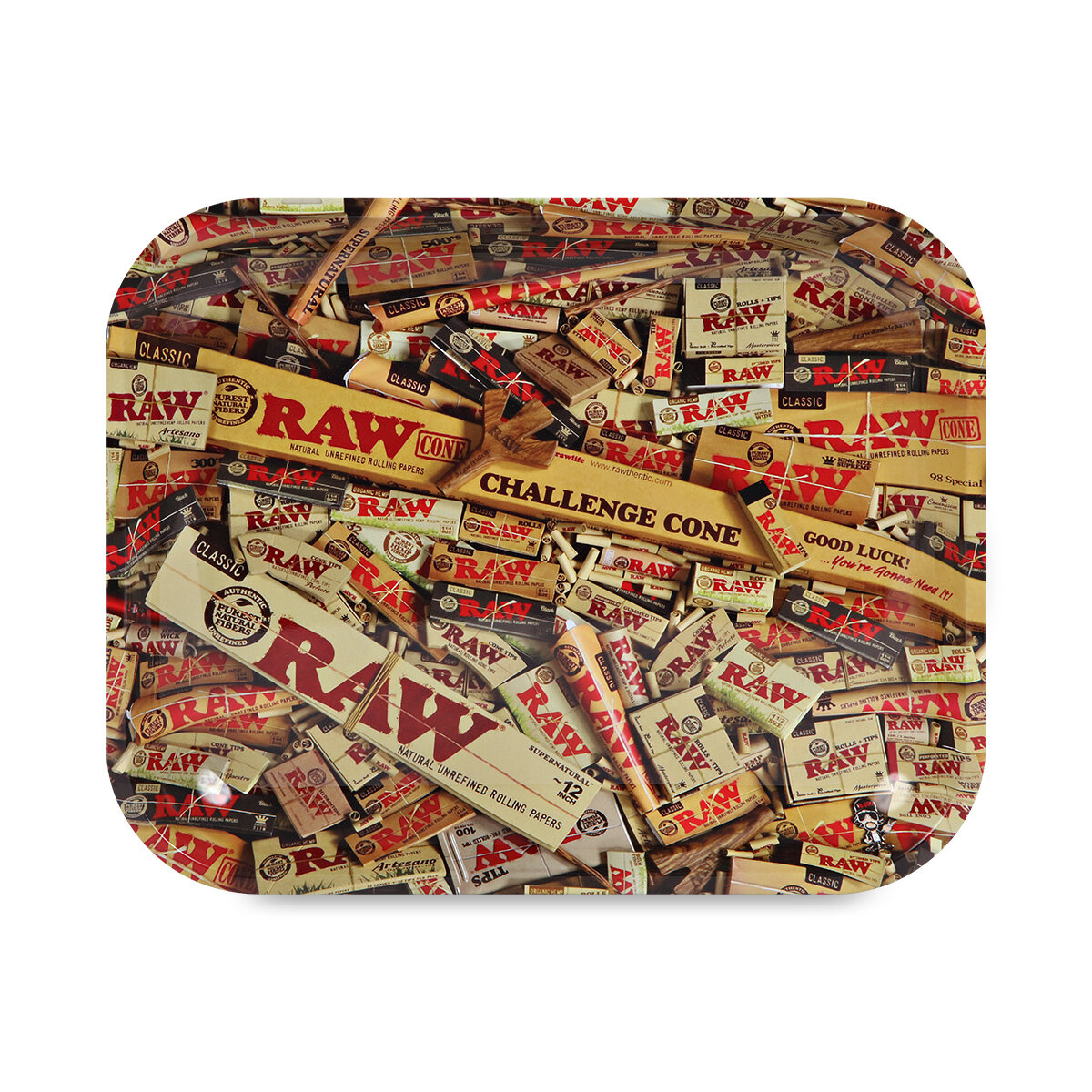 RAW® Metal Rolling Tray Mix – Μεταλλικός Δίσκος Στριψίματος Small