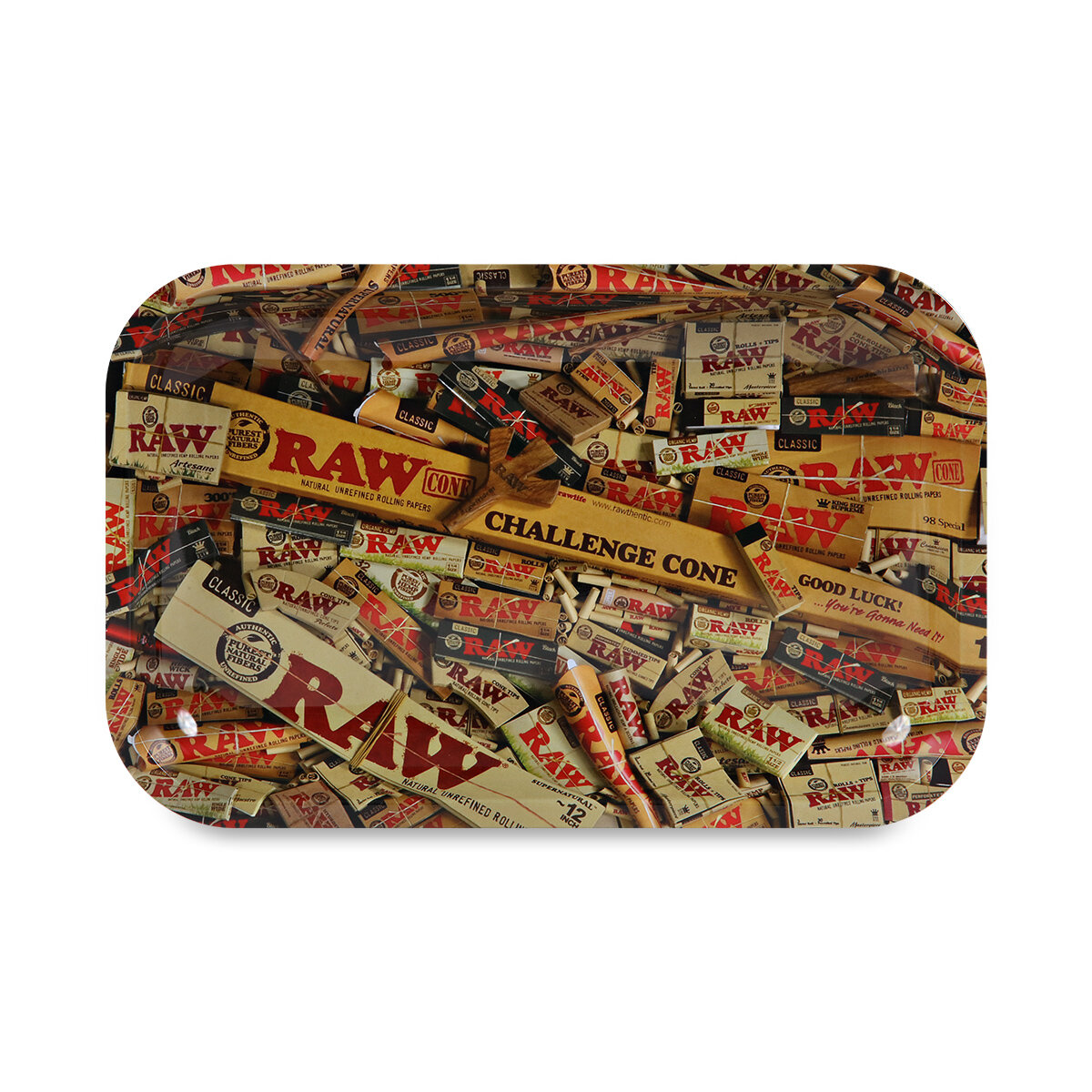 RAW® Metal Rolling Tray Mix – Μεταλλικός Δίσκος Στριψίματος Small