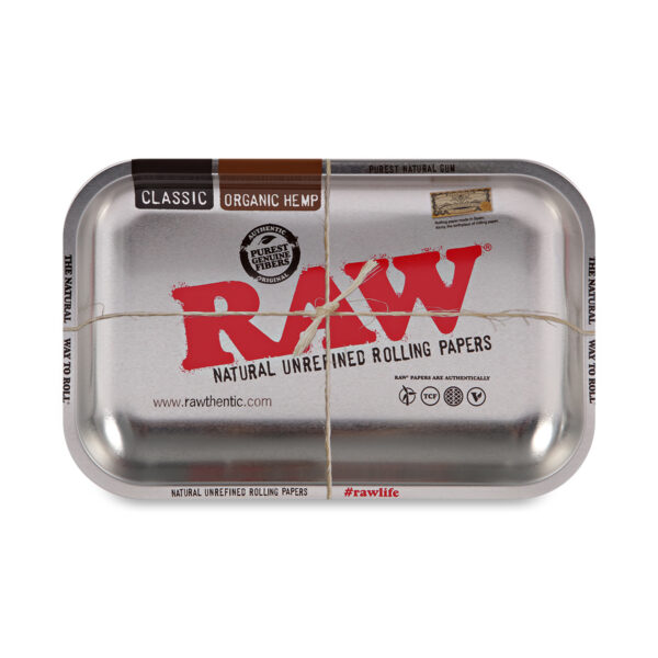 RAW® Metallic Rolling Tray – Μεταλλικός Δίσκος Στριψίματος Small