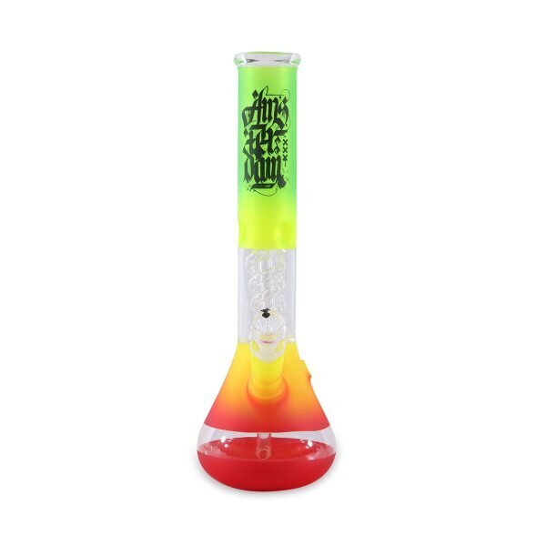 Γυάλινο Ice Bong Amsterdam Rasta Percolator 37cm