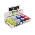 Buddies® Πλαστικό Grinder Τρίφτης Καπνού 5μέρη - Κουτί