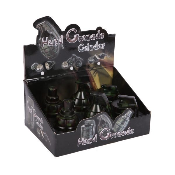 Grenade Grinder Τρίφτης Καπνού 3μέρη - Κουτί