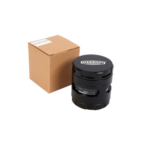 Hammercraft Eye Black Grinder Τρίφτης Καπνού Αλουμινίου 4μέρη