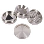 Hammercraft Grinder Τρίφτης Καπνού από Ανοξείδωτο Ατσάλι 4 μέρη Medium-1