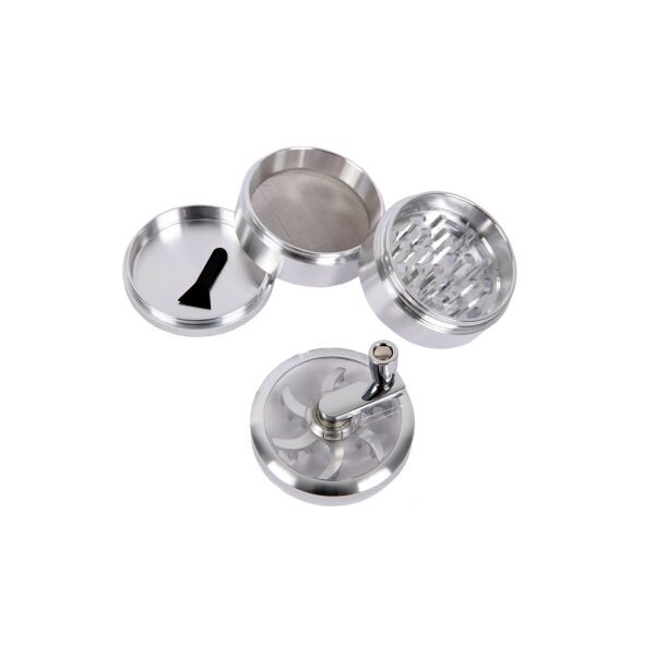 Hammercraft Winding Μύλος Grinder Τρίφτης Καπνού Αλουμινίου 4μέρη