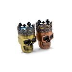 King Skull Grinder Τρίφτης Καπνού 3μέρη - 1