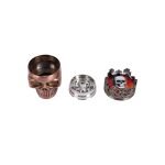 King Skull Grinder Τρίφτης Καπνού 3μέρη